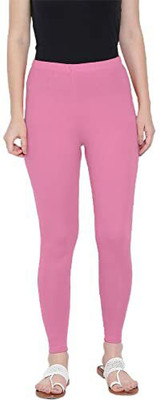 Rupa BH Ankle Length Ethnic Wear Legging(Pink, Solid)