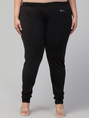 STYLE PREZONE Winter Wear Legging(Black, Solid)