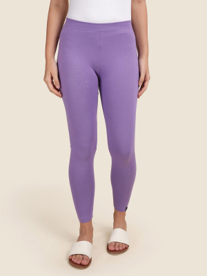 TWIN BIRDS Ankle Length  Ethnic Wear Legging(Pink, Solid)