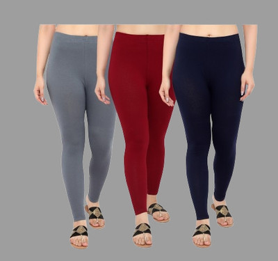 NGT Ankle Length Western Wear Legging(Multicolor, Solid)