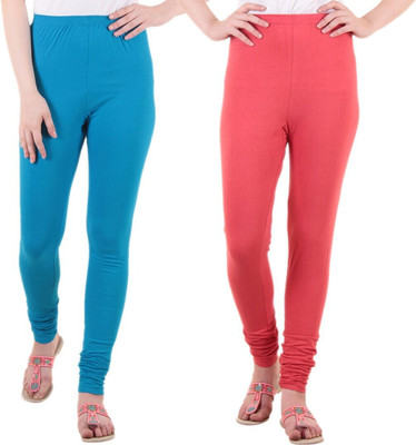 DIAZ Churidar Length Ethnic Wear Legging(Multicolor, Solid)