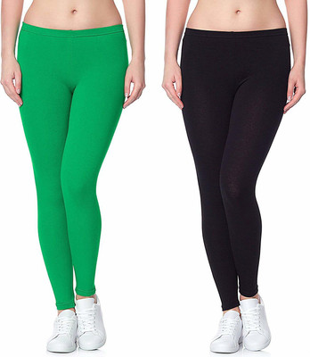 LUX LYRA Ankle Length  Western Wear Legging(Multicolor, Solid)
