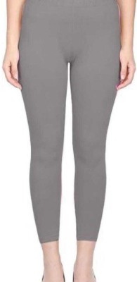 ZIRA FASHION Ankle Length  Ethnic Wear Legging(Grey, Solid)