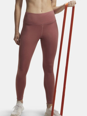 JOCKEY Ankle Length  Western Wear Legging(Pink, Solid)