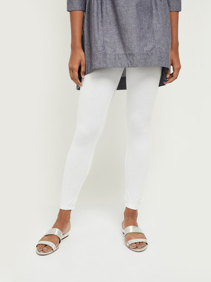 MAX Western Wear Legging(White, Solid)