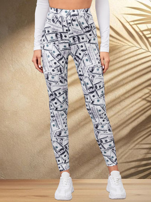 HouseOfCommon Ankle Length Western Wear Legging(Multicolor, Printed)