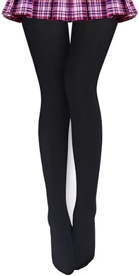 Cozy crazy Ankle Length Winter Wear Legging(Black, Solid)