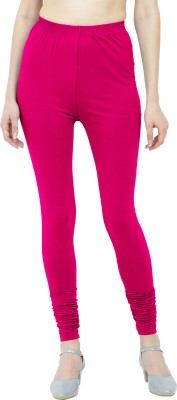 RFC RICH FASHION CLOTHING Churidar  Western Wear Legging(Pink, Solid)