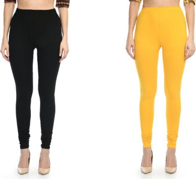 City Fashion Western Wear Legging(Black, Yellow, Solid)