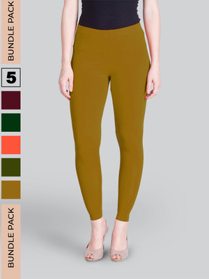 Lyra Ankle Length Western Wear Legging(Multicolor, Solid)