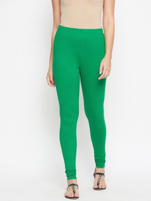 Pret By Kefi Churidar  Western Wear Legging(Green, Solid)