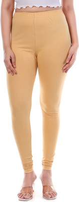 tpf Churidar Length Western Wear Legging(Beige, Solid)