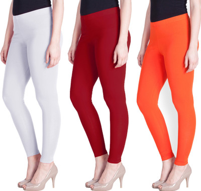 Lyra Ankle Length  Ethnic Wear Legging(Multicolor, Solid)