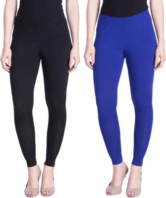 cloosive Ankle Length  Ethnic Wear Legging(Black, Blue, Solid)