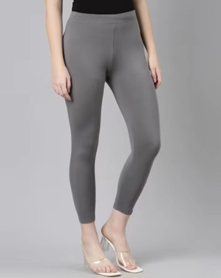 RS FASHION Ankle Length Ethnic Wear Legging(Grey, Solid)
