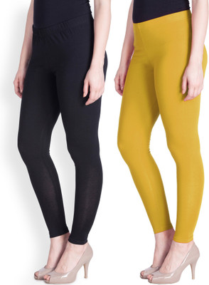 Lyra Ankle Length  Ethnic Wear Legging(Multicolor, Solid)