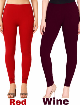 DRENTERPRISES Churidar  Ethnic Wear Legging(Multicolor, Solid)