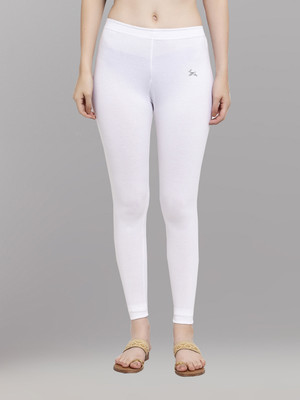 Style Access Ankle Length Ethnic Wear Legging(White, Solid)