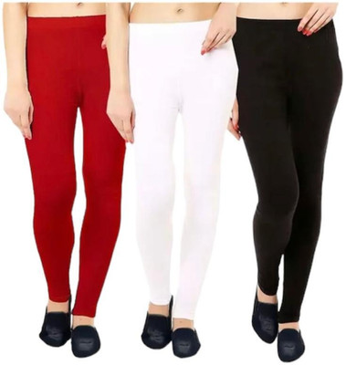 Sanzzy Ankle Length Western Wear Legging(Multicolor, Solid)