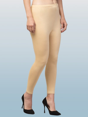 MMPP Western Wear Legging(Beige, Solid)