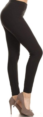 Jawdrobe Ankle Length Ethnic Wear Legging(Black, Solid)