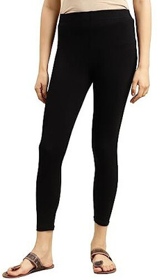 SHASTIGA Ankle Length Western Wear Legging(Black, Solid)