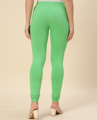 thread plus Churidar  Ethnic Wear Legging(Light Green, Solid)