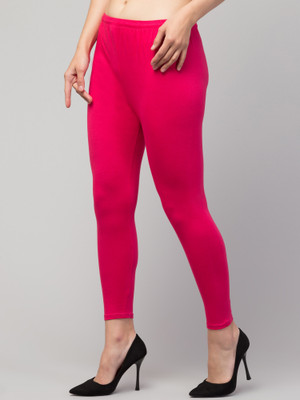 sbnoor Western Wear Legging(Pink, Solid)