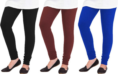 D'CLOTHZ Ankle Length  Winter Wear Legging(Black, Maroon, Blue, Solid)