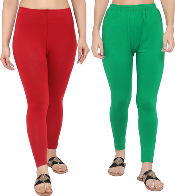 NGT Ankle Length  Western Wear Legging(Multicolor, Solid)