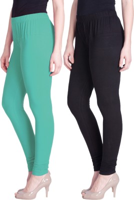 Lyra Ethnic Wear Legging(Black, Blue, Solid)