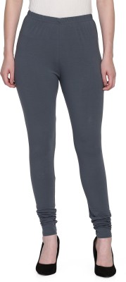 SPIFFY Churidar  Western Wear Legging(Grey, Solid)