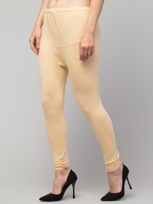 HouseOfCommon Western Wear Legging(Beige, Solid)