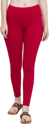 ROYAL COMFORT Western Wear Legging(Pink, Solid)