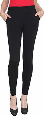 sr enterprises Ankle Length  Western Wear Legging(Dark Blue, Pink, Black, Grey, Solid)