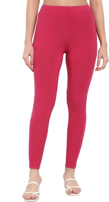 OneSky Footed  Western Wear Legging(Pink, Solid)