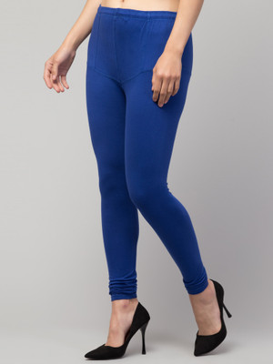 HouseOfCommon Western Wear Legging(Blue, Solid)