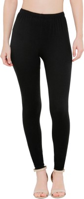 VEENXT Ankle Length  Ethnic Wear Legging(Black, Solid)