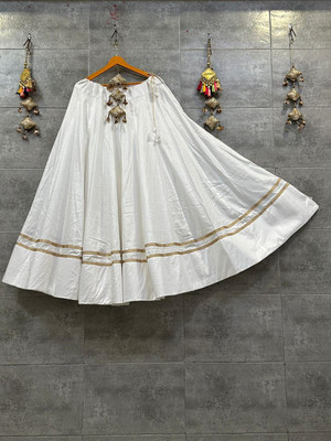 krishiv creation Self Design Semi Stitched Lehenga Choli(Purple)