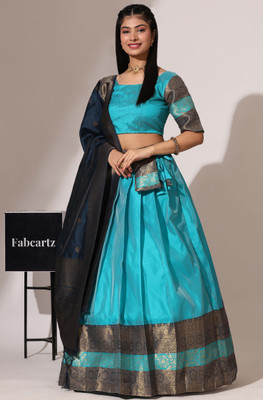 Payu Self Design Semi Stitched Lehenga Choli(Multicolor)