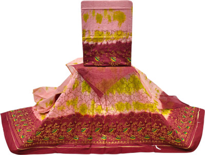 Man Fashion Embroidered Semi Stitched Rajasthani Poshak(Maroon)