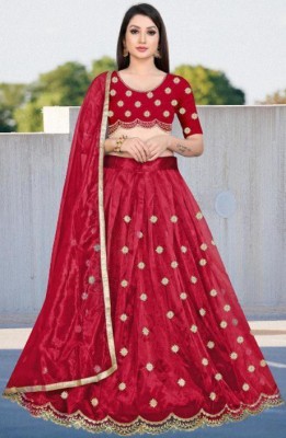 BIPIN ENTERPRISE Anarkali Gown(Red)