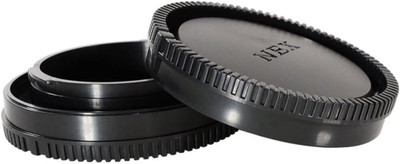 SUPERNIC Camera Rear Lens Cap & Camera Body Cap  Lens Cap(Black)