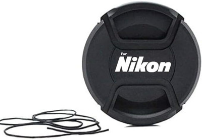 SUPERNIC 72mm Camera Lens Cap Compatible with Nikon Camera Lenses  Lens Cap(Black, 72 mm)