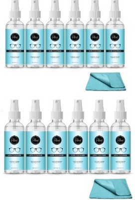 LADY HERON Lens Cleaner for Spectacles, All Type Of Glasses 100ml Each  Lens Cleaner(100 ml, 0 inch, Pack of 12)