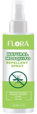 FLORA NATURAL MOSQUITO REPELLENT SPRAY 200 ML  Lens Cleaner(1 ml, 10 inch, Pack of 1)