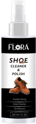 FLORA SHOES CLEANER & POLISH 200 ML  Lens Cleaner(1 ml, 10 inch, Pack of 1)