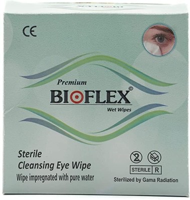 xgera Premium Wet Wips | Sterile Cleansing Eye Wipe (Pack of 1)  Lens Cleaner(2 ml, 2 inch, Pack of 1)