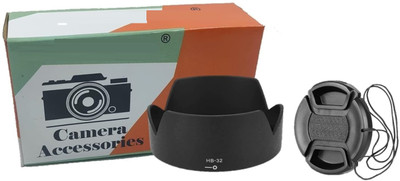 SUPERNIC Combo HB-32 Lens Hood + 67MM Lens Cap  Lens Hood(67 mm, Black)