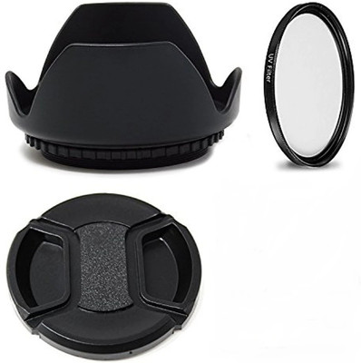 MILLETS FK_58mm hood cap uv  Lens Hood(58 mm, Black)